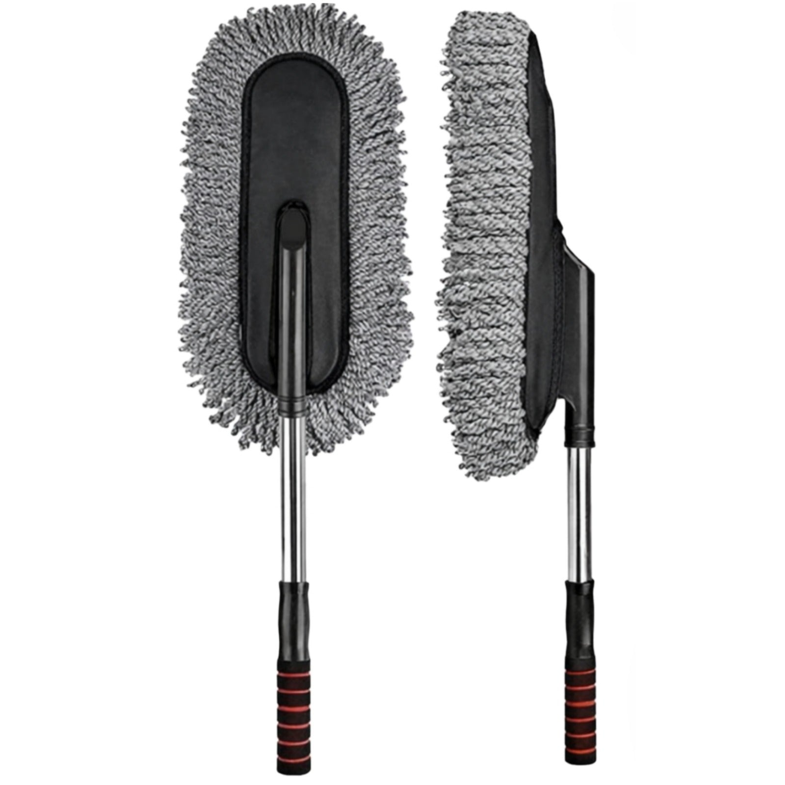 Car Wash Cleaning Brush Duster Dust Wax Mop Microfiber Telescoping Tool For Vehicle Exterior And Interior Cleaning